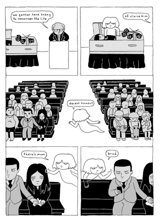 Illustration for article titled Dreaming about your funeral is better than working in this Exits exclusive